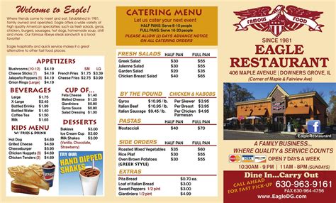 Eagle restaurant - Eagles Nest in Eagle Lake, MN, is a sought-after American restaurant, boasting an average rating of 4.5 stars. Here’s what diners have to say about Eagles Nest. Today, Eagles Nest is open from 10:00 AM to 11:00 PM. Don’t wait until it’s too late or too busy. Call ahead and book your table on (507) 257-9996. Interested?